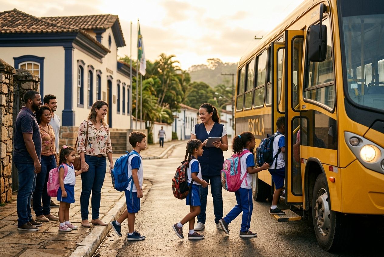Transporte escolar para entidades públicas